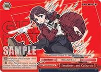 Emptiness and Catharsis - Girls Band Cry Premium Booster - Weiss Schwarz card