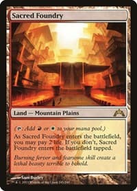 Sacred Foundry - Gatecrash - Magic: The Gathering card