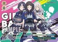 Cycle Of Sorrow (GBCR) - Girls Band Cry Premium Booster - Weiss Schwarz card