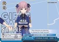 ETERNAL FLAME ~VOID~ - Girls Band Cry Premium Booster - Weiss Schwarz card