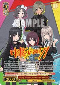 Staying Incorrect, TOGENASHI TOGEARI - Girls Band Cry Premium Booster - Weiss Schwarz card