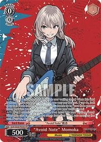 Band for Life, Momoka - Girls Band Cry Premium Booster - Weiss Schwarz card