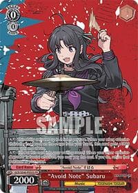 Band for Life, Subaru - Girls Band Cry Premium Booster - Weiss Schwarz card