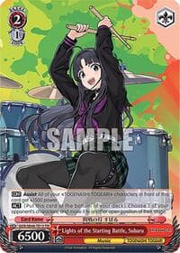 Lights of the Starting Battle, Subaru - Girls Band Cry Premium Booster - Weiss Schwarz card