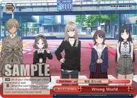 Wrong World - Girls Band Cry Premium Booster - Weiss Schwarz card