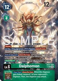 Dalphomon (Alternate Art) - Dawn of Liberator - Digimon Card Game card