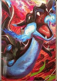 Ultra Premium Collection: Mega Charizard X Deck Box - Pokemon International Deck Boxes - Deck Boxes card