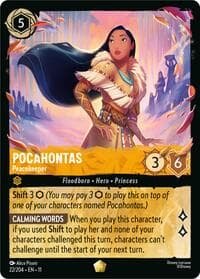 Pocahontas - Peacekeeper - Winterspell - Disney Lorcana card