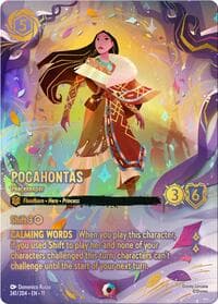 Pocahontas - Peacekeeper (Iconic) - Winterspell - Disney Lorcana card