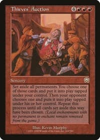 Thieves' Auction - Mercadian Masques - Magic: The Gathering card