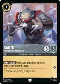 Gantu - Hamsterviel's Accomplice - Winterspell - Disney Lorcana card
