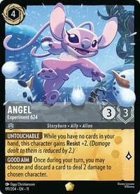 Angel - Experiment 624 - Winterspell - Disney Lorcana card
