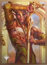 Magic: The Gathering Lorwyn Eclipsed Premium Art Sleeves - Morcants Loyalist - GameGenic Card Sleeves - Card Sleeves card