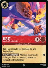 Beast - Snowfield Troublemaker - Winterspell - Disney Lorcana card