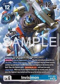 Invisimon (Box Topper) - Dawn of Liberator - Digimon Card Game card