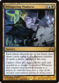 Whispering Madness - Gatecrash - Magic: The Gathering card