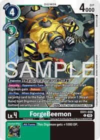 ForgeBeemon - Dawn of Liberator - Digimon Card Game card