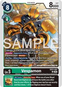 Vespamon - Dawn of Liberator - Digimon Card Game card