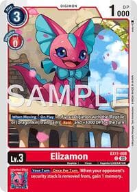 Elizamon - Dawn of Liberator - Digimon Card Game card