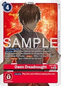 Owen Dreadnought - Dawn of Liberator - Digimon Card Game card