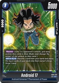 Android 17 - FB09-028 - Dual Evolution - Dragon Ball Super: Fusion World card