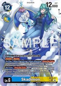 Skadimon (Box Topper) - Dawn of Liberator - Digimon Card Game card