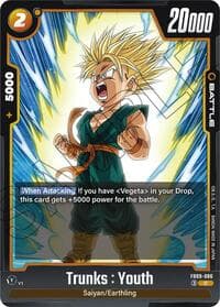 Trunks : Youth - Dual Evolution - Dragon Ball Super: Fusion World card