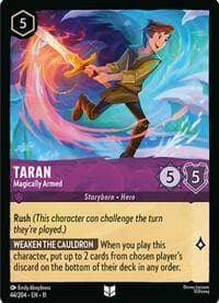 Taran - Magically Armed - Winterspell - Disney Lorcana card