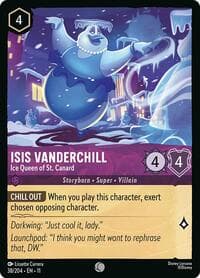 Isis Vanderchill - Ice Queen of St. Canard - Winterspell - Disney Lorcana card