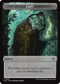 Copy // Scarecrow Double-Sided Token - Commander: Lorwyn Eclipsed - Magic: The Gathering card