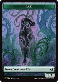 Elk // Mutavault Double-Sided Token - Lorwyn Eclipsed - Magic: The Gathering card