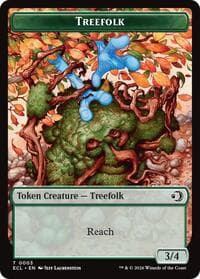 Treefolk // Goblin Double-Sided Token - Lorwyn Eclipsed - Magic: The Gathering card
