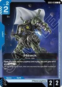 Hizack - Steel Requiem - Gundam Card Game card