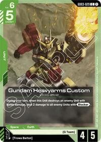 Gundam Heavyarms Custom - Steel Requiem - Gundam Card Game card