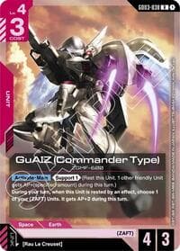 GuAIZ (Commander Type) - Steel Requiem - Gundam Card Game card