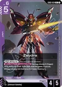 Zeydra - Steel Requiem - Gundam Card Game card