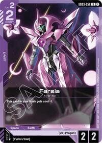 Farsia - Steel Requiem - Gundam Card Game card