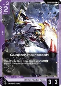 Gundam Hajiroboshi - Steel Requiem - Gundam Card Game card