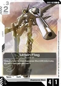 Union Flag - Steel Requiem - Gundam Card Game card