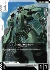 AEU Hellion - Steel Requiem - Gundam Card Game card