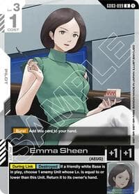 Emma Sheen - Steel Requiem - Gundam Card Game card