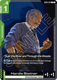 Over the River and Through the Woods - Steel Requiem - Gundam Card Game card