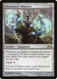 Illusionist's Bracers - Gatecrash - Magic: The Gathering card