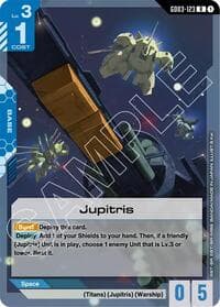 Jupitris - Steel Requiem - Gundam Card Game card