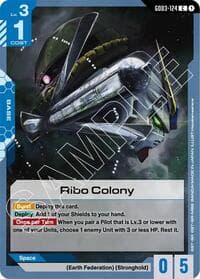 Ribo Colony - Steel Requiem - Gundam Card Game card