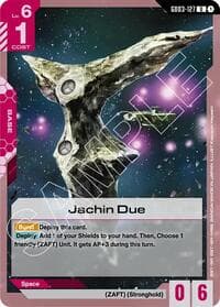 Jachin Due - Steel Requiem - Gundam Card Game card