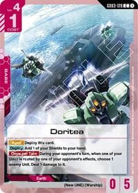 Doritea - Steel Requiem - Gundam Card Game card