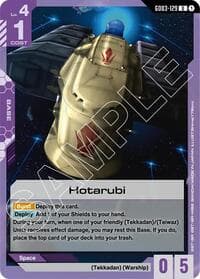 Hotarubi - Steel Requiem - Gundam Card Game card