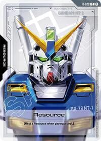 Resource (R-020) - Steel Requiem - Gundam Card Game card