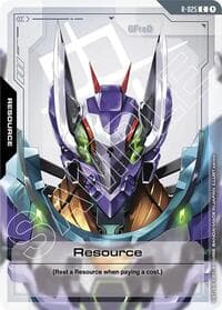 Resource (R-025) - Steel Requiem - Gundam Card Game card